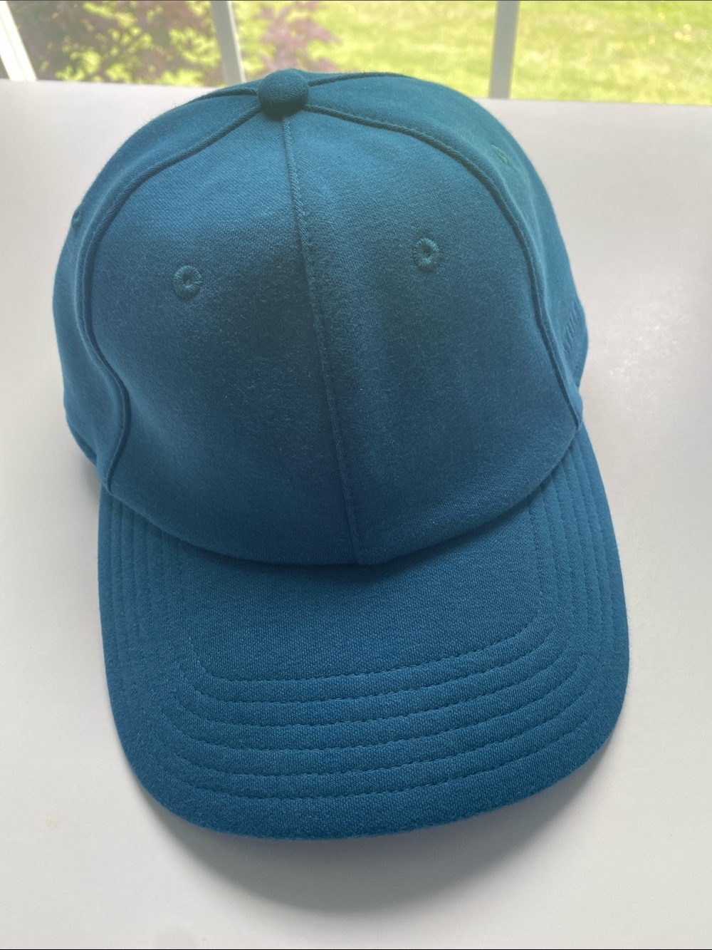Athleta Deep Teal Performance Baseball Cap, New